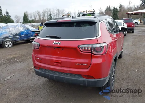 2025 Jeep Compass Limited 4X4 z USA, uszkodzony, nr VIN 3C4NJDCN4ST623077